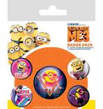 Despicable Me 3 Button Set
