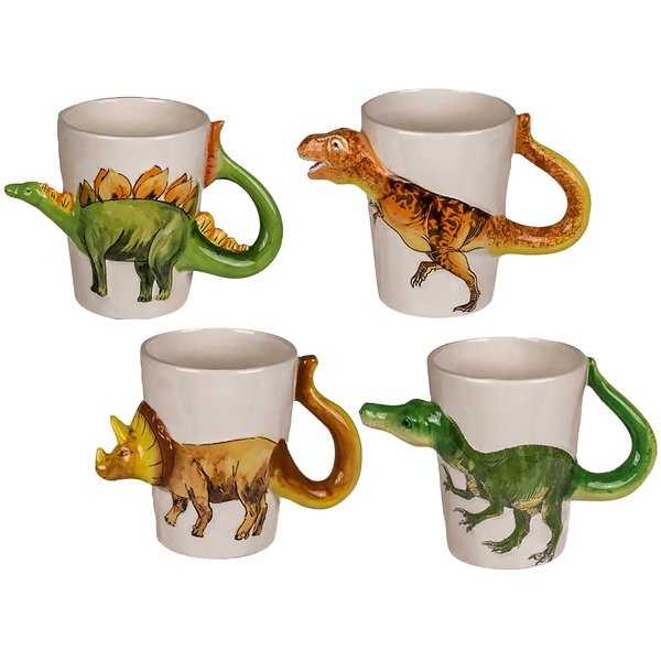 Dinosaurier Tasse 3 D Design