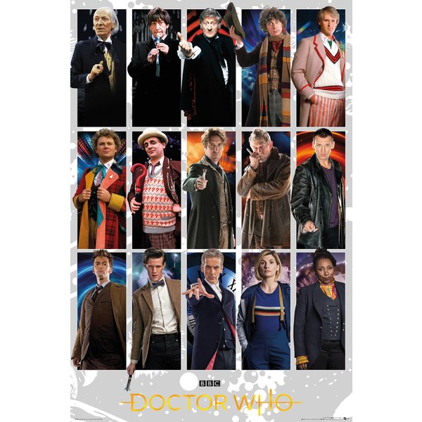 Doctor Who Poster Collage