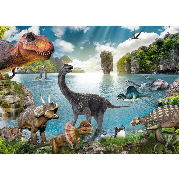 Dinosaurier XXL Poster 250 gr.