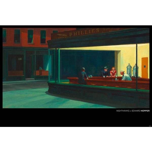 Edward Hopper Poster