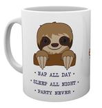 Emoji Faultier Tasse