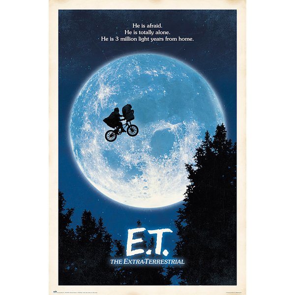 E.T. Poster Der Außerirdische