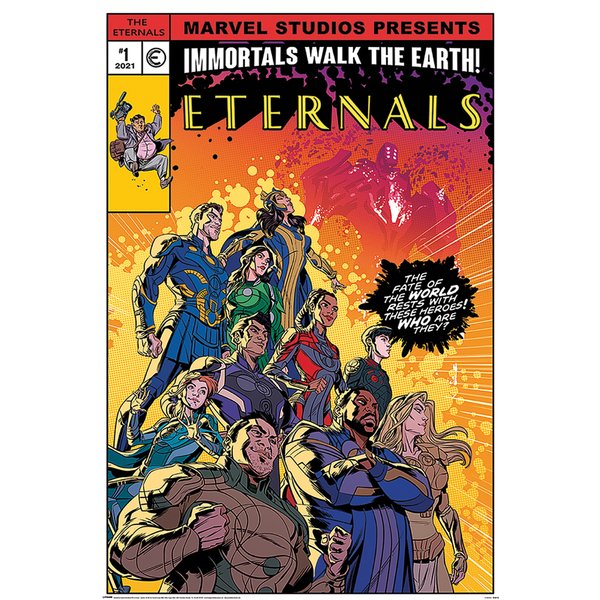 Eternals Poster Marvel Comic
