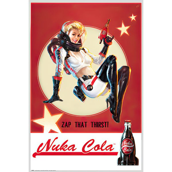 Fallout 4 Poster Nuka Cola