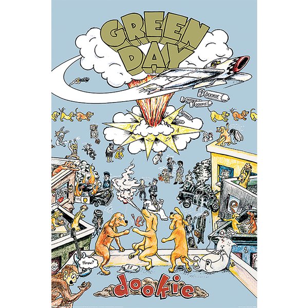 Green Day Poster Dookie