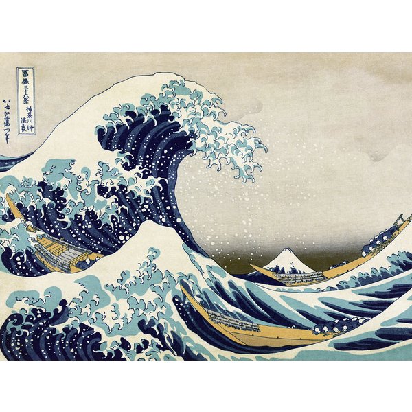 Hokusai Great Wave off