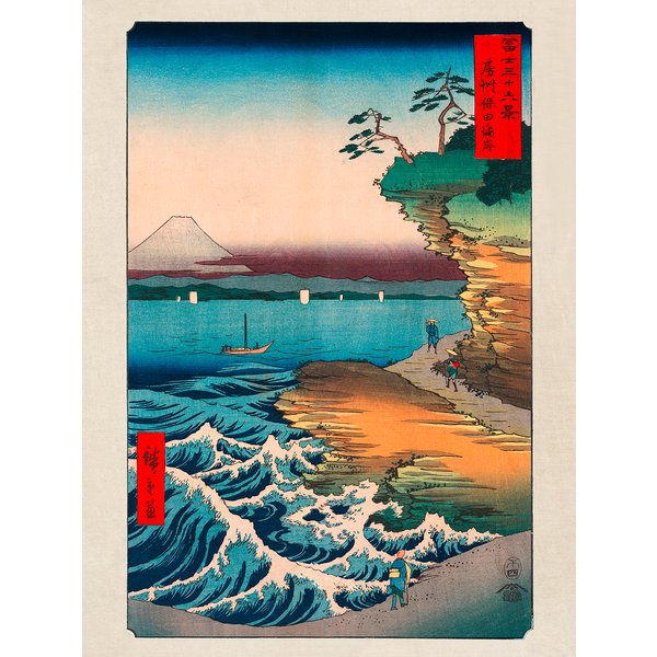Hiroshige Kunstdruck The Coast