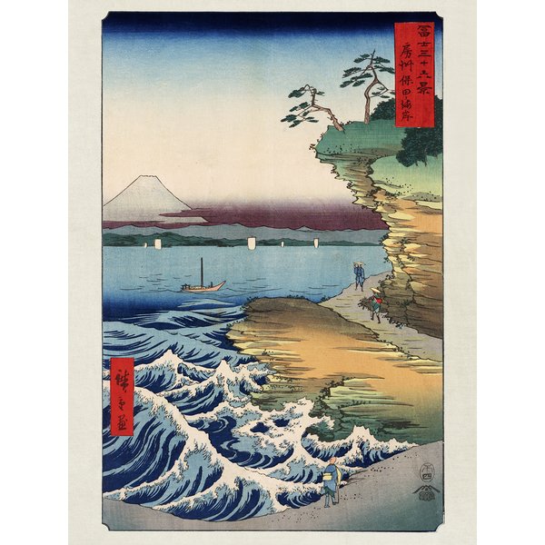 Hiroshige Kunstdruck The Coast