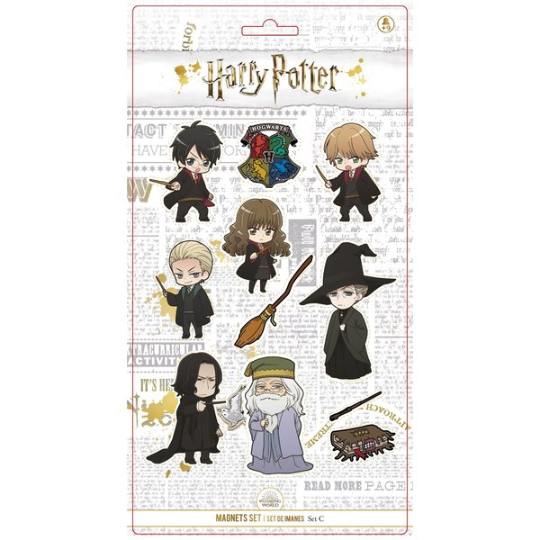 Harry Potter Magnetset C Chibi Style Magnete Characters Kühlschrankmagnete 11tlg 