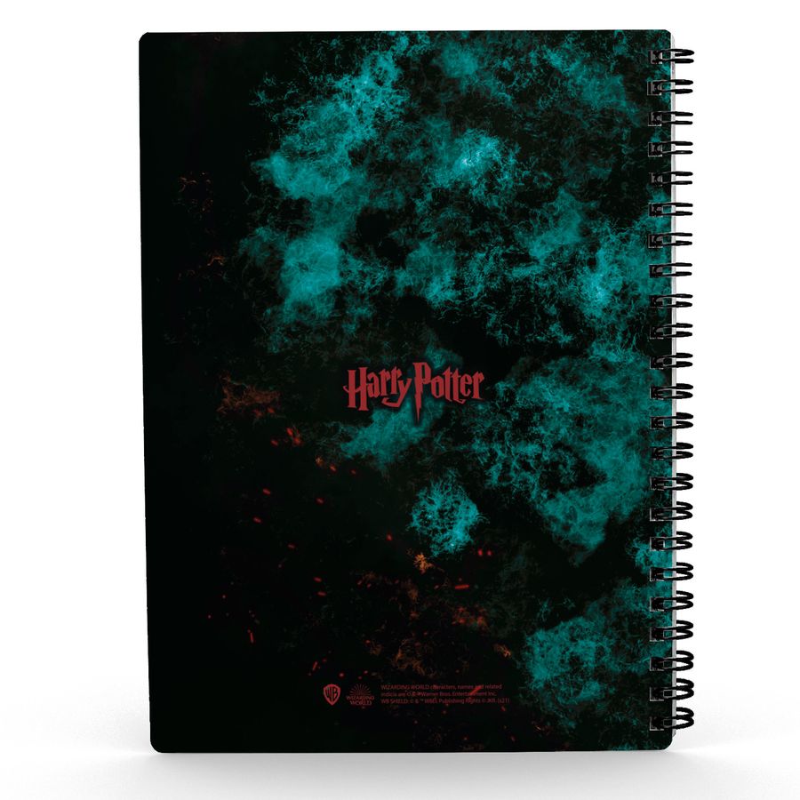 Größe 15x21 cm Harry Potter Harry & Voldemort 3D Cover Notizbuch A5 Notebook 