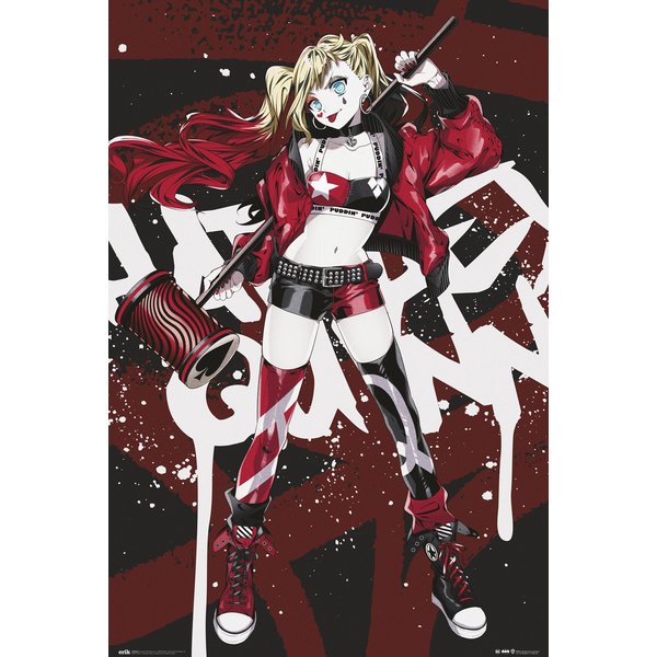 Harley Quinn Poster Anime