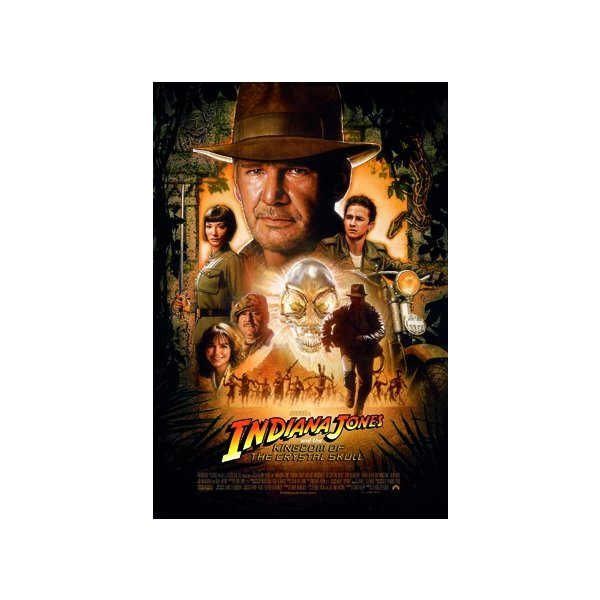 Indiana Jones Postkarte