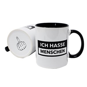 Tasse mit Motiv - Ich kaufe ein I und möchte lösen: FICK DICH