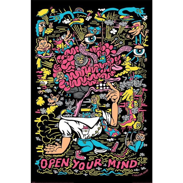 Killer Acid Poster Open Your
