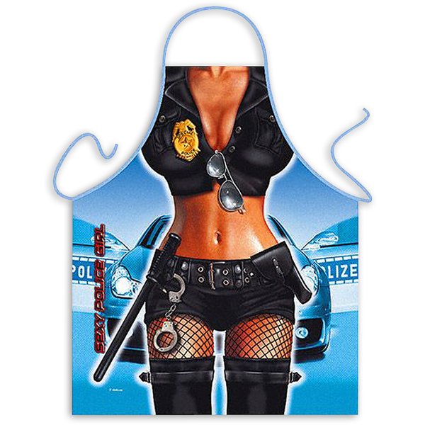 Kochschürze Sexy Police Girl