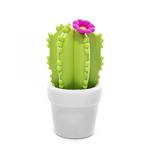 Kaktus Nachtleuchte mit Blume