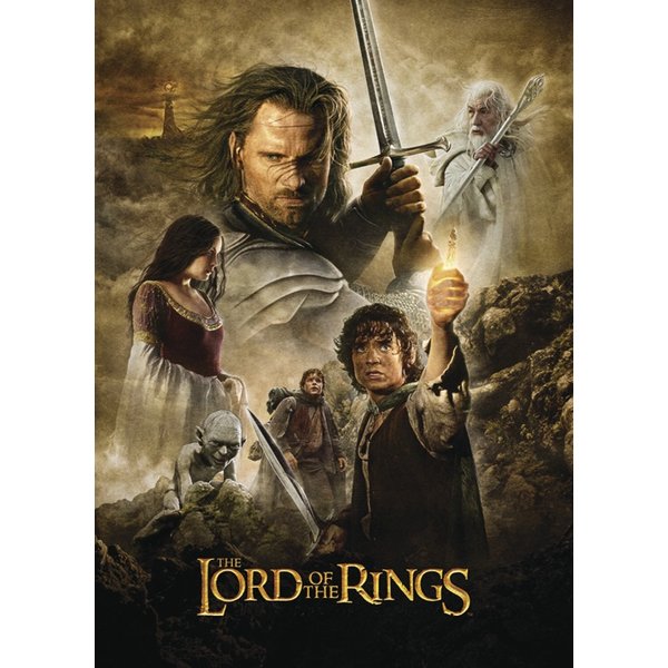 Herr der Ringe 3D Poster Die