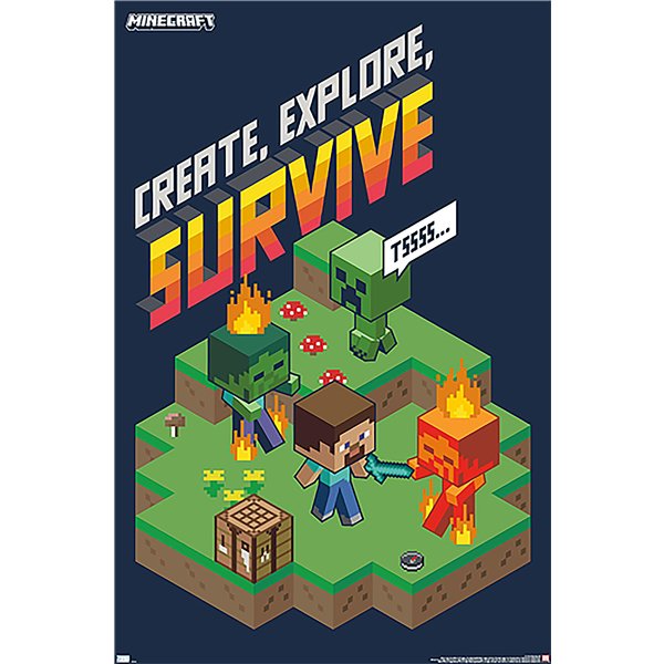 Minecraft Poster