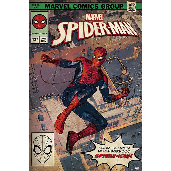 Marvel Poster Spider-Man Comic