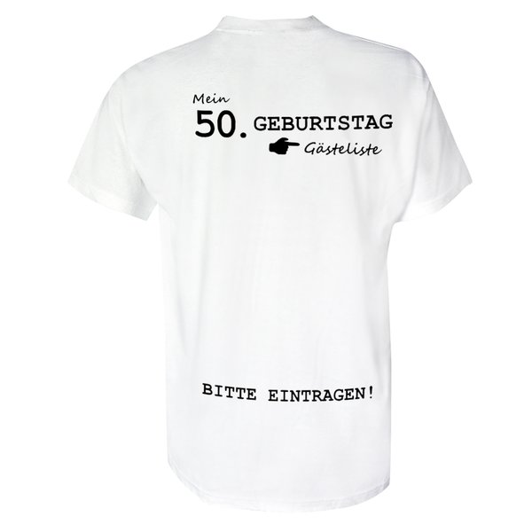 Mein 50. Geburtstag T-Shirt