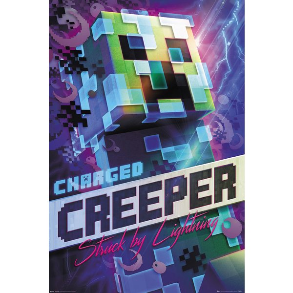 Minecraft Poster Charged