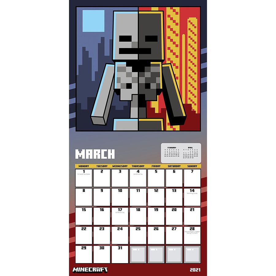 Minecraft Kalender 8 - Kalender 8 jetzt im Shop bestellen Minecraft Kalender 8 - Kalender 8 jetzt im Shop bestellen