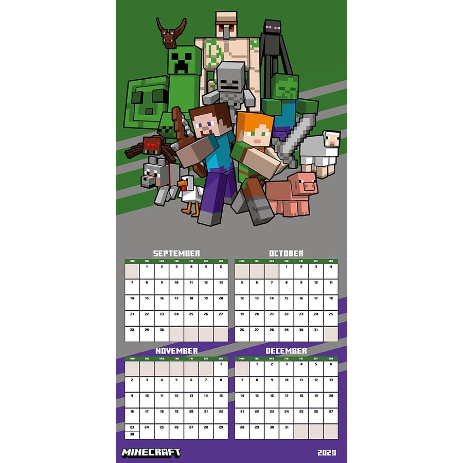 Minecraft Kalender 8 - Kalender 8 jetzt im Shop bestellen Minecraft Kalender 8 - Kalender 8 jetzt im Shop bestellen