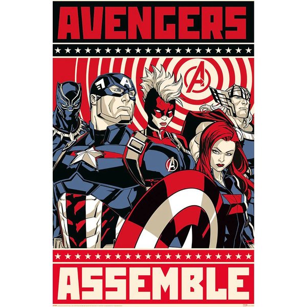 Marvel Avengers Poster
