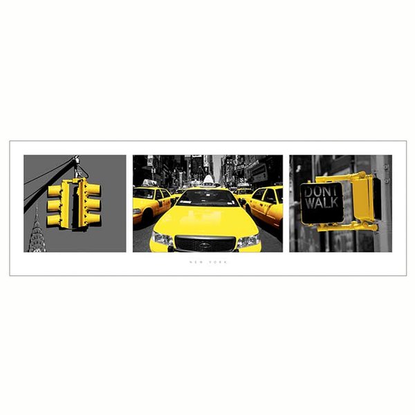 New York Yellow Cabs Poster