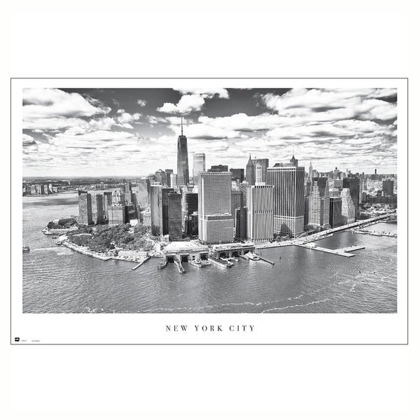 New York City Poster Skyline