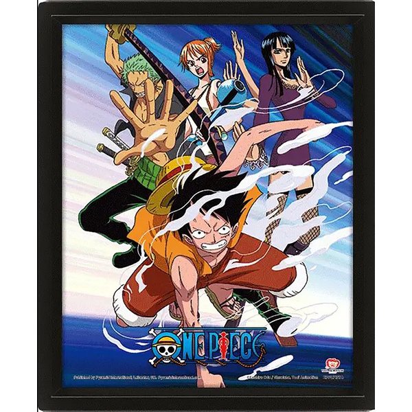 One Piece 3D Poster Straw Hat
