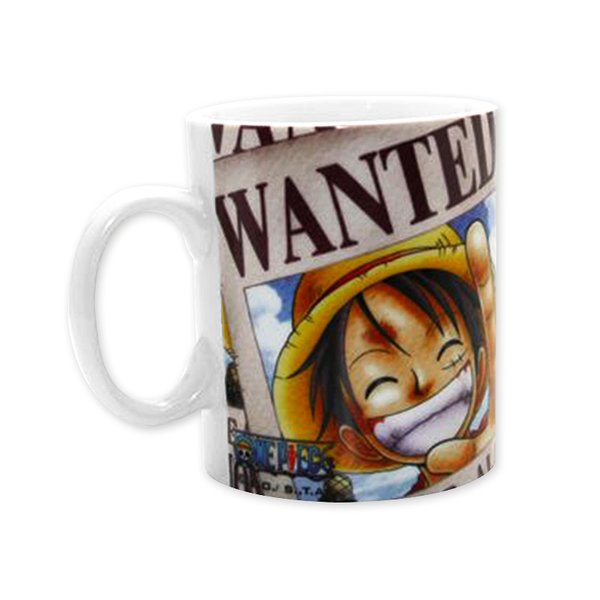 One Piece Tasse Wanted