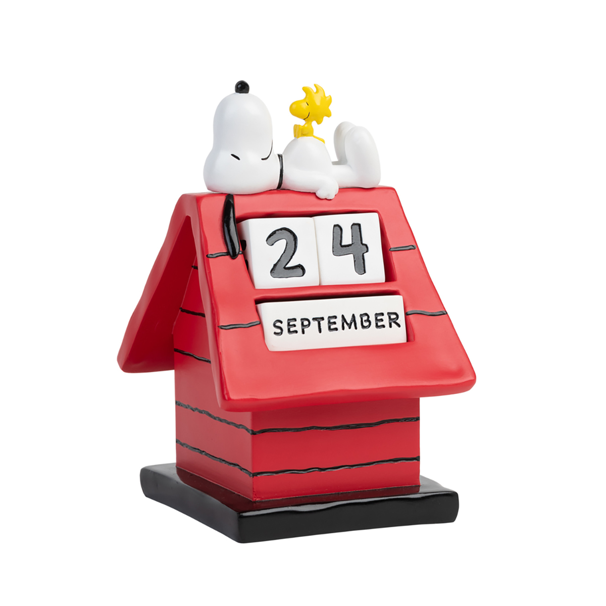 Peanuts Snoopy Ewiger 3D Kalender Hundehütte - Fanartikel jetzt im