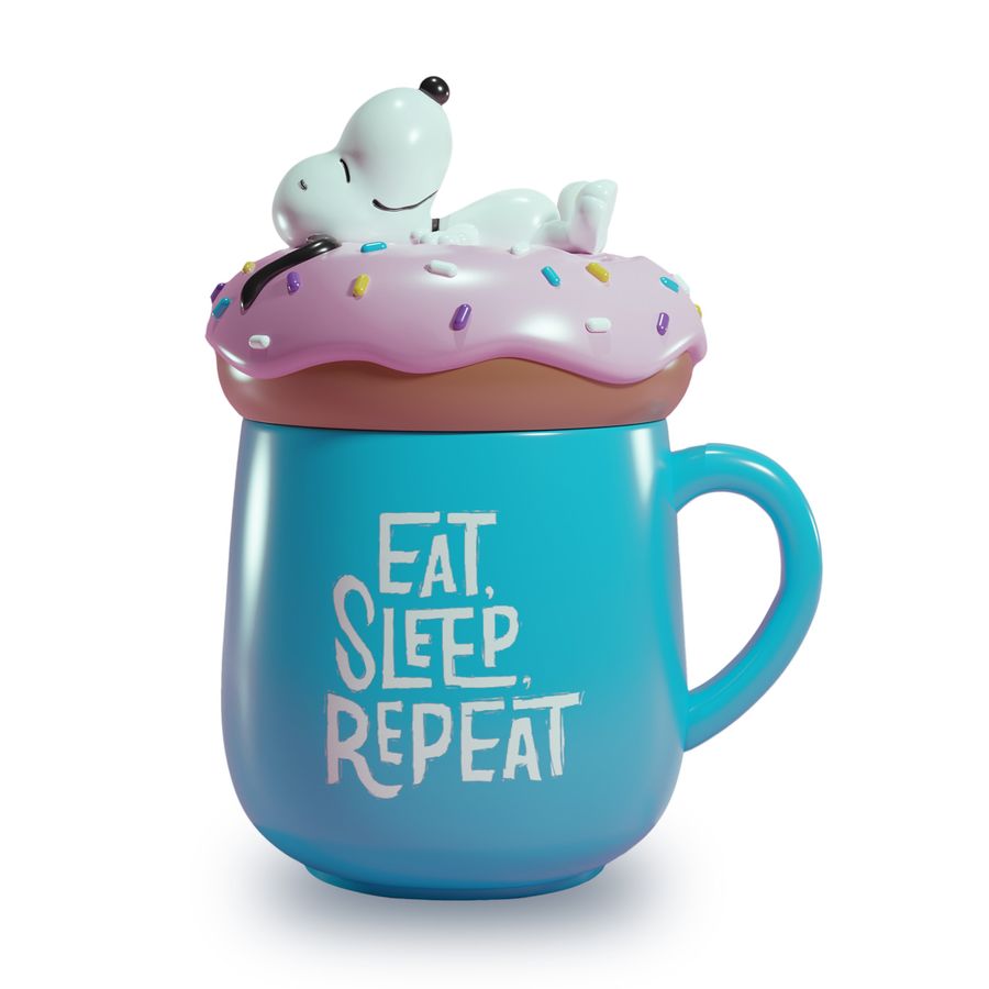 Peanuts Snoopy 3D Tasse Snoppy Eat, Sleep, Repeat - Tassen, Gläser, Schalen  jetzt im Shop bestellen Close Up GmbH