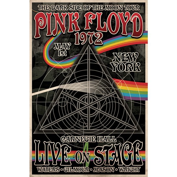 Pink Floyd Poster Tourplakat