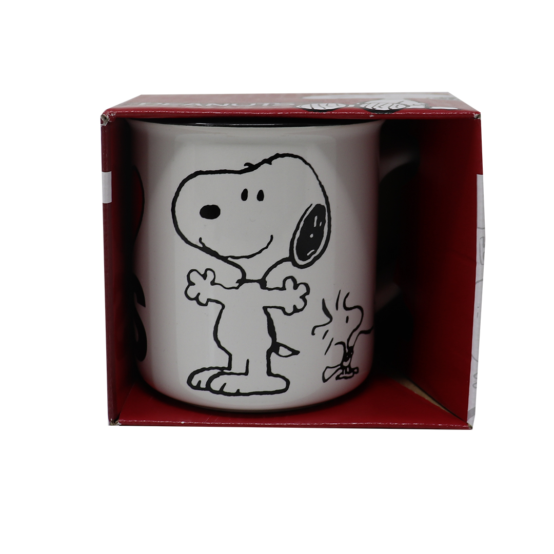Peanuts Müslischal Snoopy Free Hugs Emaille-Optik Schüssel Bowl 