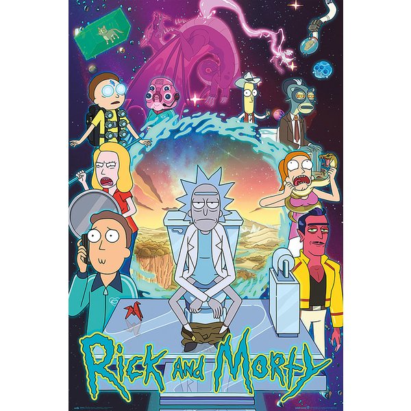 Rick and Morty Poster Season 4
