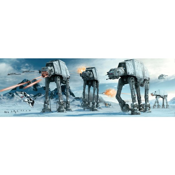 Star Wars Poster AT-AT Fight