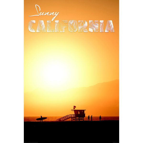 Sunny California Poster
