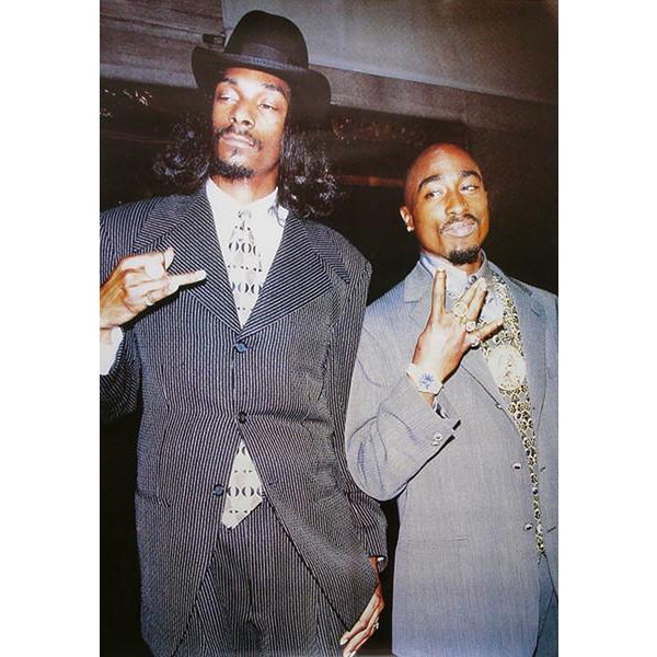 Snoop Dogg and Tupac Poster
