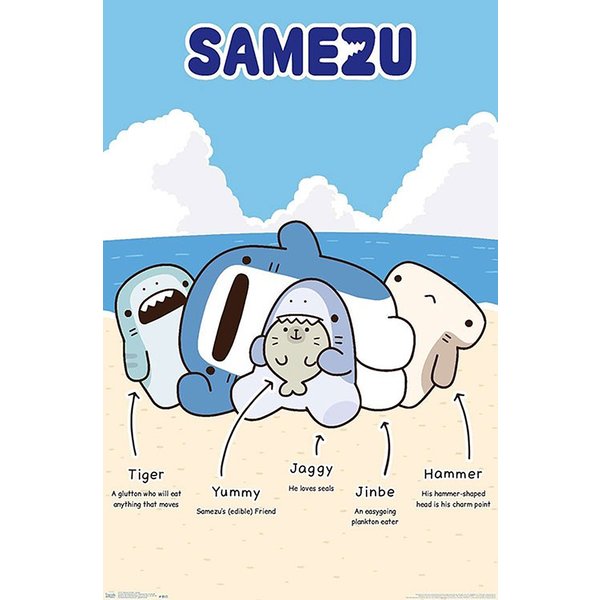 Samezu Shark Poster Group