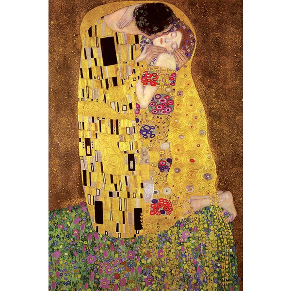Der Kuss Poster Gustav Klimt