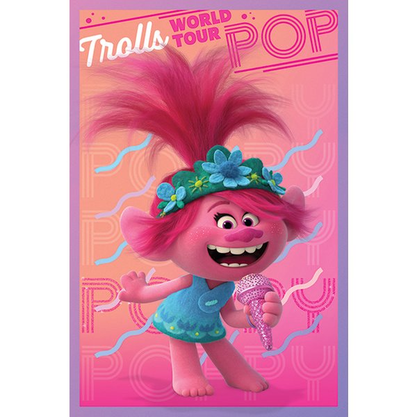 Trolls World Tour Poster Poppy
