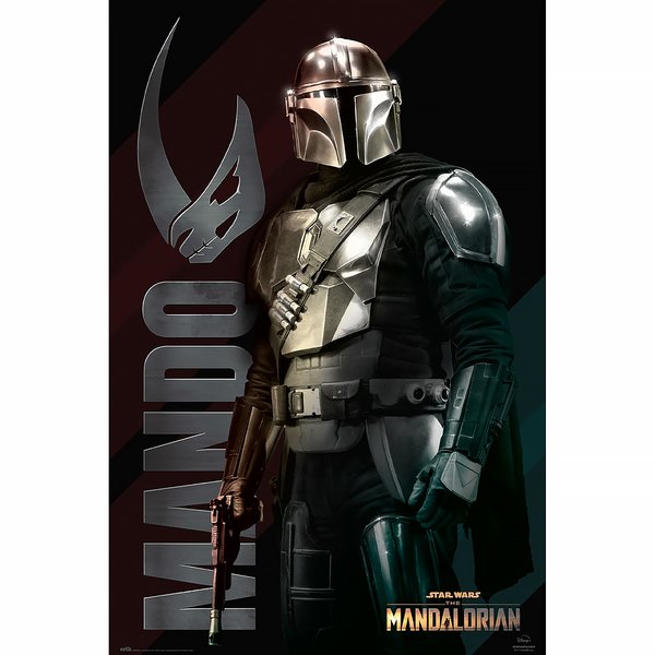The Mandalorian Poster Mando