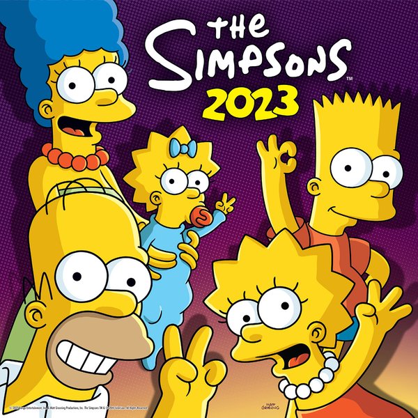 The Simpsons Kalender 2023