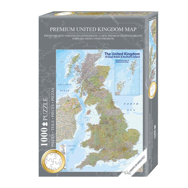 UK Karte Puzzle 1000 Teile
