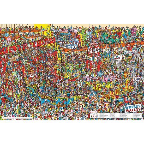 Where's Wally Poster