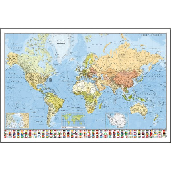 Weltkarte Poster Die Welt