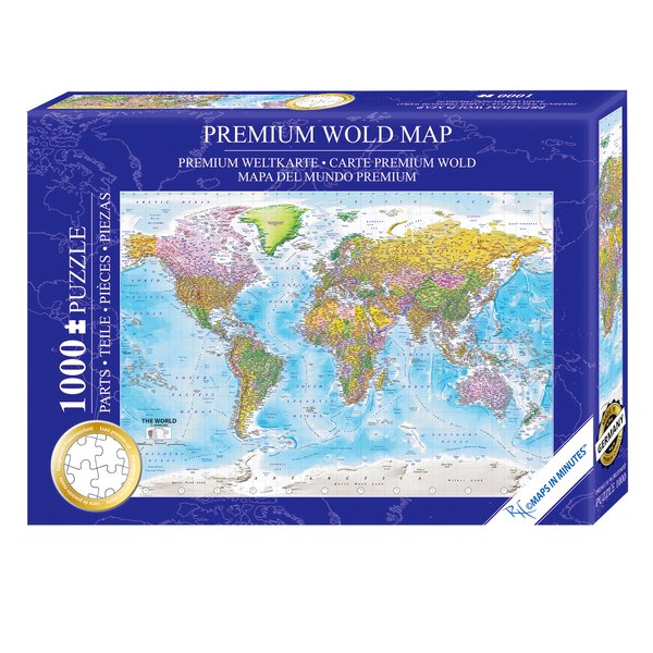 Weltkarte Puzzle 1000 Teile